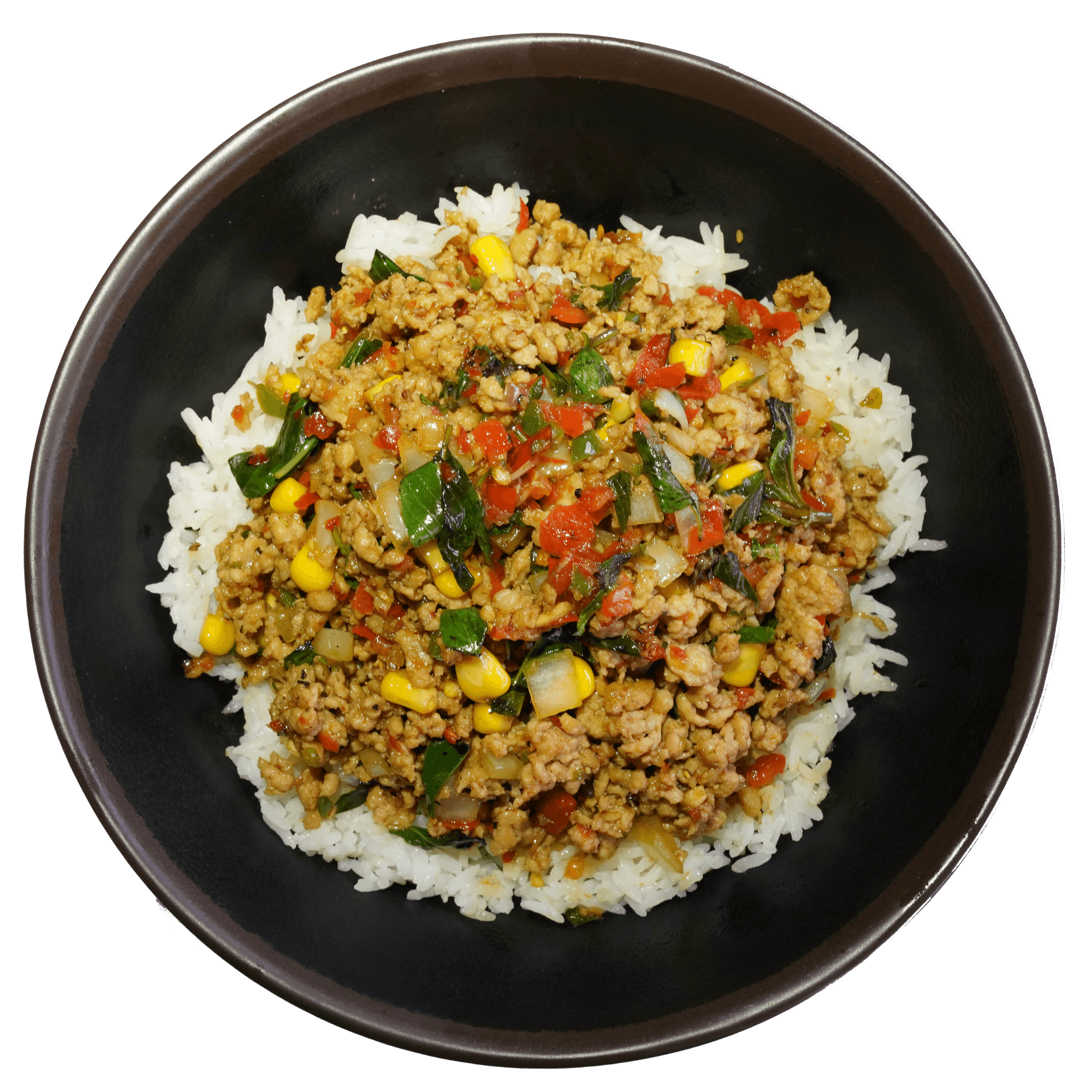 Hot Basil Pork (Pad Kra Pao)